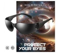 Lunettes d'éclipse solaire 2024 certifiées CE et ISO, sûres pour l'observation du soleil
