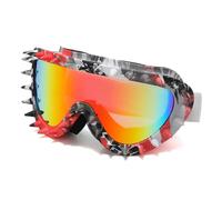 Lunettes d'équitation imprimées par transfert d'eau pratiques pour événements de mode confortables à porter - Lunettes résistantes aux chocs