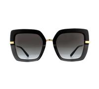Lunettes Dolce & Gabbana DG4373 32468G Noires Transparentes Noir Gris Dégradé
