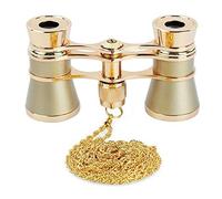 Lunettes d'opéra compactes pour adultes, jumelles 3 x 25 pour spectacle de théâtre et de concert, design antique, idéales pour les femmes et les hommes