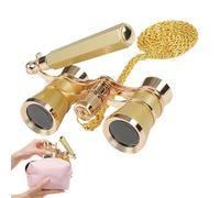 Lunettes d'opéra rétro - Jumelles compactes, chaîne à poignée réglable | Jumelles de théâtre Vintage Portables, Mini pour Adultes, Femmes et, Utilisation au cinéma, Concert