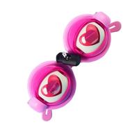 Lunettes drôles colorées avec corde à tirer farces avec globe oculaire | Lunettes Crazy Prop pour création vidéo courte, carnaval, rassemblement, Halloween