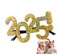 Lunettes du Nouvel An 2025 - Fournitures de fête pour lunettes numériques, Lunettes du Nouvel An 2025 | Lunettes amusantes créatives Décoration de Noël Accessoires et fournitures de photographie du