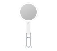 Lunettes Éclairées À Double Face 1x5x Graphique 3 Adjustable Brightness USB USB Conception Pliable Pour Une Application De Maquillage Précise LED Miroir Maquillage Bureau Pliable