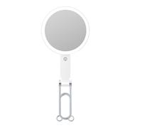 Lunettes Éclairées À Double Face 1x5x Graphique 3 Adjustable Brightness USB USB Conception Pliable Pour Une Application De Maquillage Précise LED Miroir Maquillage Bureau Pliable