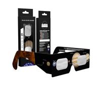 Lunettes Éclipse Solaire 12 Août 2026 Homologuées CE ISO 12312-2 | 6 Pièces Protection Observation Soleil | Fabricant Européen AAS | Filtre Solaire Certifié Astronomie | Design Planets