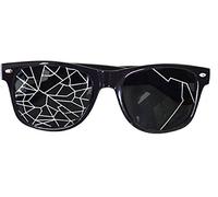 Lunettes Effet Verres Cassés - Taille Unique