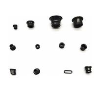 Lunettes en céramique noire en oxyde de titane, 100 pièces, lunettes résistantes à l'usure et durables for un usage quotidien(9x8.3x5.5mm)