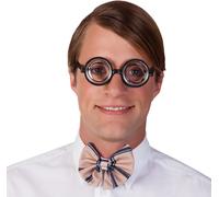 Lunettes en nickel Nerd Streber - Rondes