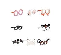 Lunettes en Papier Déguisement Cosplay Halloween 9pcs