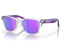 Lunettes enfant oakley frogskins xxs clear prizm violet ref 0oj9009 0348