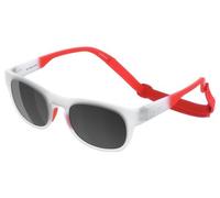 Lunettes POC Evolve blanc orange avec verres Clarity gris enfant