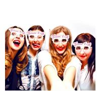 Lunettes EVJF - Generique - Pack de 6 - Spécial enterrement de vie de jeune fille