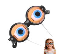 Lunettes Folles | Jouets de Farce Clignotants | Lunettes de Soleil aux Yeux Tremblants pour Farce - Pour Filles Garçons Fête Anniversaire Déguisement Cosplay Photobooth Spectacle