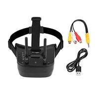 Lunettes FPV 5,8 G, 7,6 Cm Léger VR SwagDrone 480 X 320, 40 Canaux, Mini Lunettes FPV Intégrées, Batterie 3,7 V 1200 MAh, Accessoires pour Drones, Quadricoptères, Multirotors, Pièces de Véhicules RC