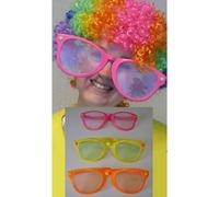 Lunettes géantes - 20 - Plastique jaune - Pour adultes - Mixte