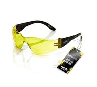 Lunettes Grafter à double foyer légères, lunettes de lecture, de sécurité, de vélo, de sport certifiées CE En166 F par VoltX , jaune