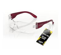 Lunettes Grafter à double foyer légères, lunettes de lecture, de sécurité, de vélo, de sport certifiées CE En166 F par VoltX , transparent