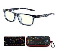 Lunettes Gunnar Anti lumière bleue et Anti Fatigue - CRUZ 8-12 ANS | Couleur : NAVY TORTOISE | Teintes : CLEAR (35% de filtration de la lumière bleue)