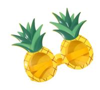 Lunettes hawaïennes - Lunettes de soleil tropicales tendance | Lunettes de vue ananas cool pour l'été, les femmes, les hommes, les , les adultes, les fêtes à la piscine, les photomatons, les