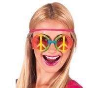 Boland Lunettes Hippie Peace and Love Années 60 Adulte – Roses G