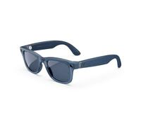 Lunettes IA connectées Ray-Ban Meta Wayfarer Monture Jean mat translucide taille standard