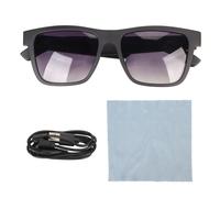 Lunettes Intelligentes A Commande Vocale, Etanches, Bluetooth 5.0, Pour La Musique Et Les Appels, Noires
