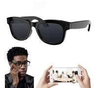 Lunettes intelligentes AI ChatGPT intégré Caméra 5MP Traduction Contrôle vocal WiFi 4.0 Bluetooth 5.3 Prise de vue HD Lunettes intelligentes, écoutez de la musique et des appels sans effort !,A