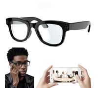 Lunettes intelligentes AI ChatGPT intégré Caméra 5MP Traduction Contrôle Vocal WiFi 4.0 Bluetooth 5.3 Prise de Vue HD Lunettes intelligentes, écoutez de la Musique et des appels sans Effort !,B