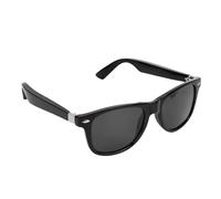 Lunettes Intelligentes BT, Lunettes Intelligentes, Port de Charge Magnétique, Anti-interférence pour Conduire, Pêche, écouter de la Musique (Encre Noire)