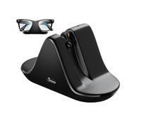Lunettes intelligentes Dock de charge - Dock de chargeur de lunettes portables avec indicateur | Electronique de voyage de chargeur compact pour les déplacements de vacances Business Business Family A
