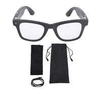 Lunettes intelligentes Mtlavishness avec caméra HD 8MP Traduction Bluetooth et IA Communication multilingue en temps réel Appels à commande vocale Stabilisation d'image pour les (Photochromique)