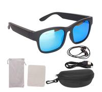 Lunettes intelligentes stéréo antibruit sans fil Bluetooth avec casque pour cyclisme, course à pied, conduite, OREILLETTE BLUETOOTH