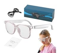 Lunettes intelligentes Translator - Lunettes intelligentes sans Fil avec Traduction IA | AI Smarrt Glases Traduction de Langue Eyeglasses | Lunettes Smarrt pour Voyage ou Communication