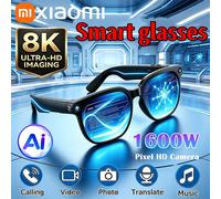 Lunettes intelligentes Xiaomi AI avec traduction IA, caméra HD 8MP, prise de vue 4K, conversation visuelle, enregistrement et écoute de musique