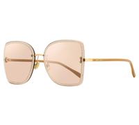 Lunettes Jimmy Choo Carrées Leti FIB2S Nude/Or 62mm