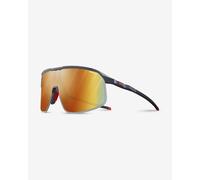 Lunettes Julbo Density bleu rouge irisé avec verres REACTIV Photochromic Performance 1-3 Light Amplifier orange