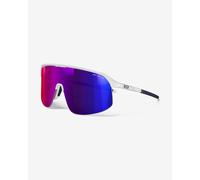 Lunettes Julbo Density Groupama-FDJ blanc bleu avec verre miroir Spectron HD 3 bleu