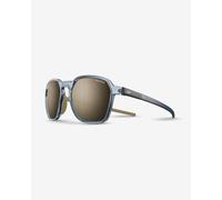 Lunettes Julbo Drive bleu translucide avec verres miroir Spectron 3 Polarized marron