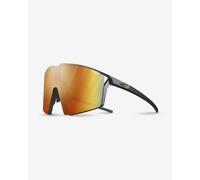 Lunettes Julbo Edge noir irisé avec verres REACTIV Photochromic Performance 1-3 Light Amplifier orange