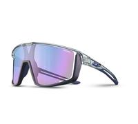 Julbo Lunettes de soleil Fury gris translucide brillant Verres Spectron 1 violet Catégorie 1