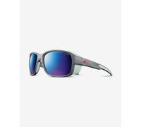 Lunettes Julbo MonteRosa 2 gris mat vert avec verres Spectron 3 bleu femme