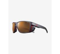Lunettes Julbo Shield noir translucide orange avec verres REACTIV Photochromic High Mountain