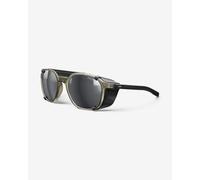 Lunettes Julbo Slack Cover beige translucide avec verres miroir Spectron 3 gris