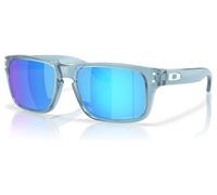 Lunettes junior oakley holbrook xxs transparent stonewash prizm sapphire ref oj9014 0250