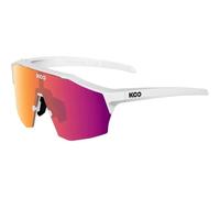 Lunette de soleil koo alibi photochromique white matt fuchsia
