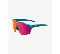Lunettes KOO Alibi turquoise verre à effet miroir Zeiss or