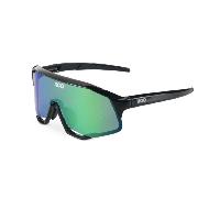 KOO Lunettes de soleil Demos – Noir/Vert – Verres miroir – T.U.
