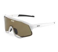 Lunettes KOO Demos blanc avec verres Zeiss Brown