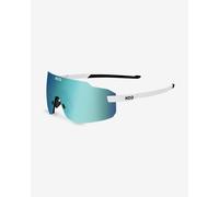 Lunettes KOO Supernova blanc avec verres réfléchissants Zeiss turquoise